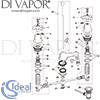 Ideal Standard Reprise Basin Mixer 3H Tap Spare Parts